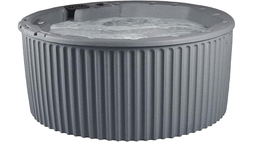 large outdoor hot tub