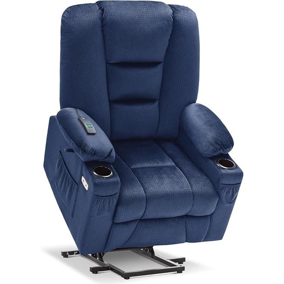 Large Power Lift Recliner with Massage Heat USB