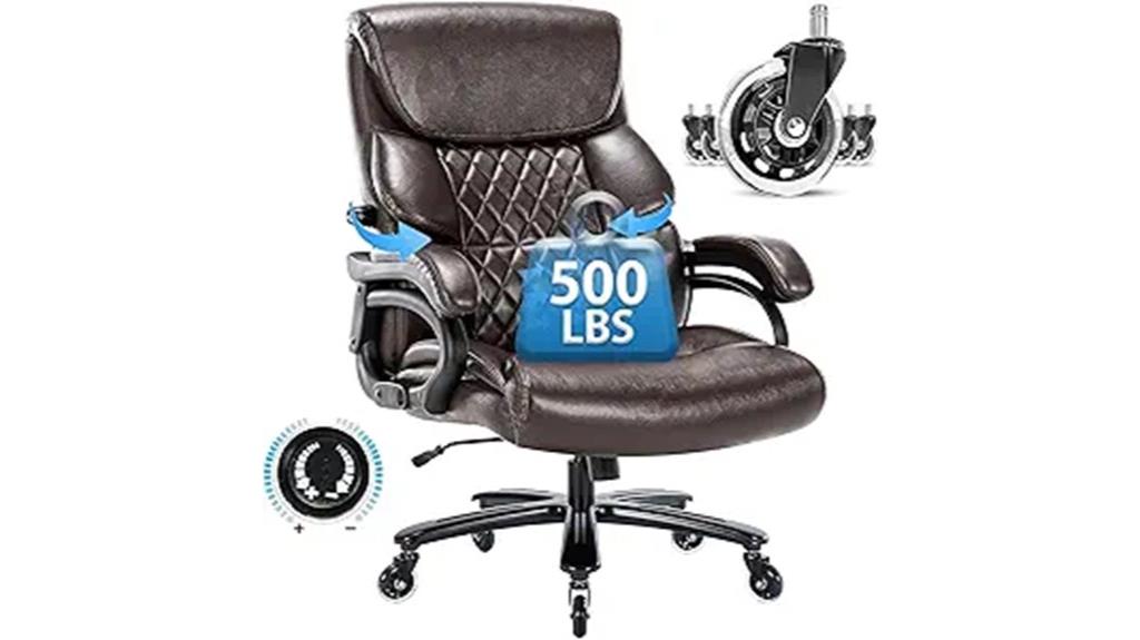 large tall ergonomic chair