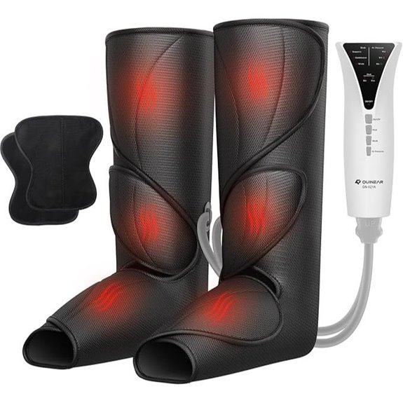 QUINEAR Leg Massager with Heat & Air Compression