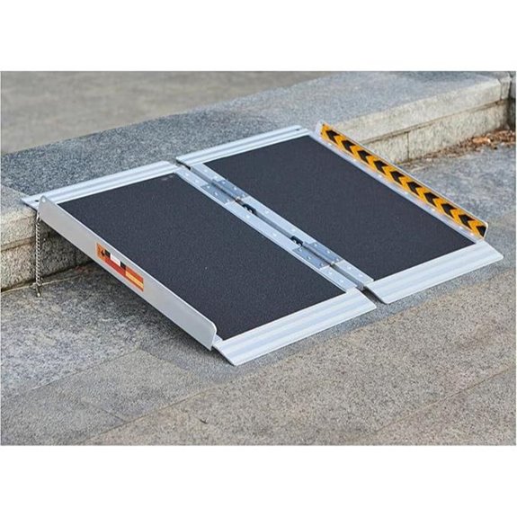 lightweight aluminum wheelchair ramp