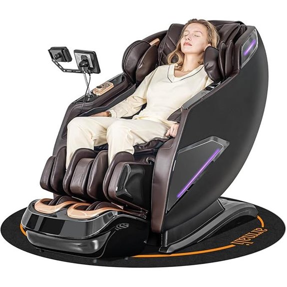 4D Massage Chair with Zero Gravity and AI Voice
