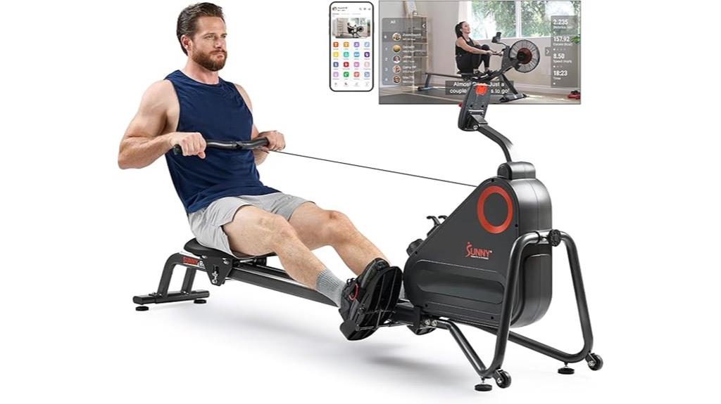 magnetic rowing machine home