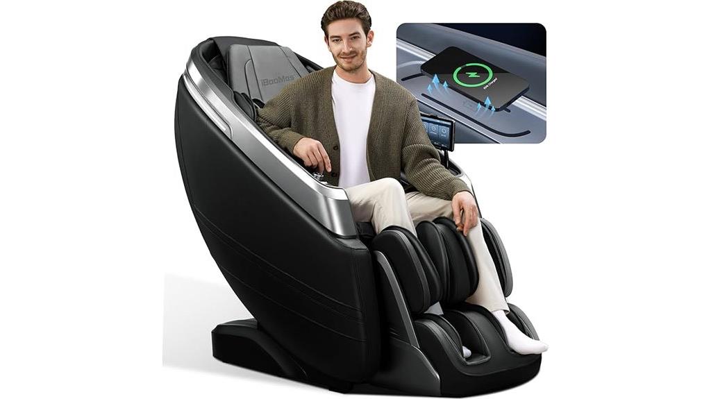 massage chair with app