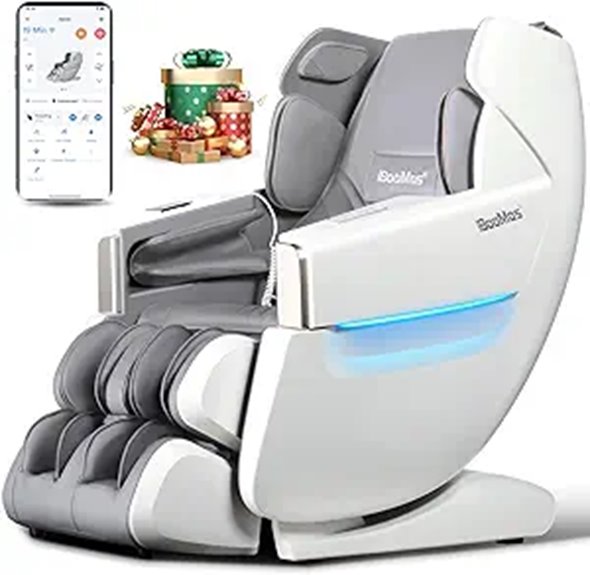 iBooMas R8606 Full Body Massage Chair with App
