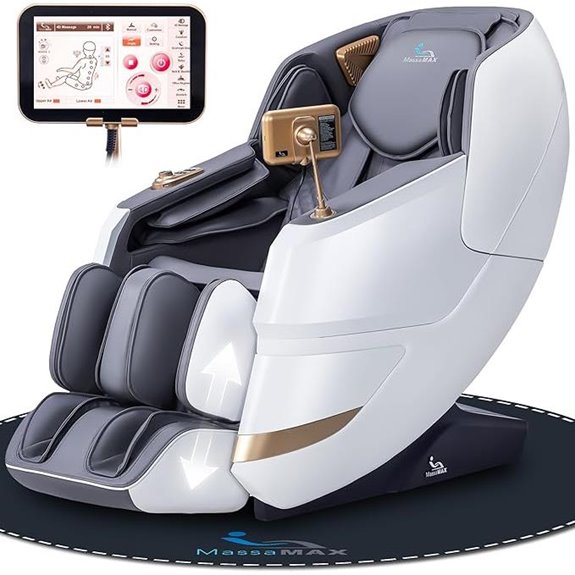 MassaMAX MT339 4D Massage Chair with Heat