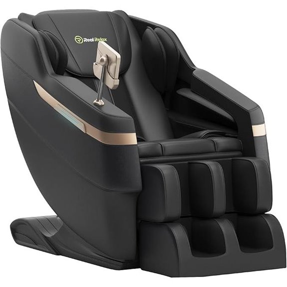 Real Relax Full Body Massage Chair with Heat and Bluetooth