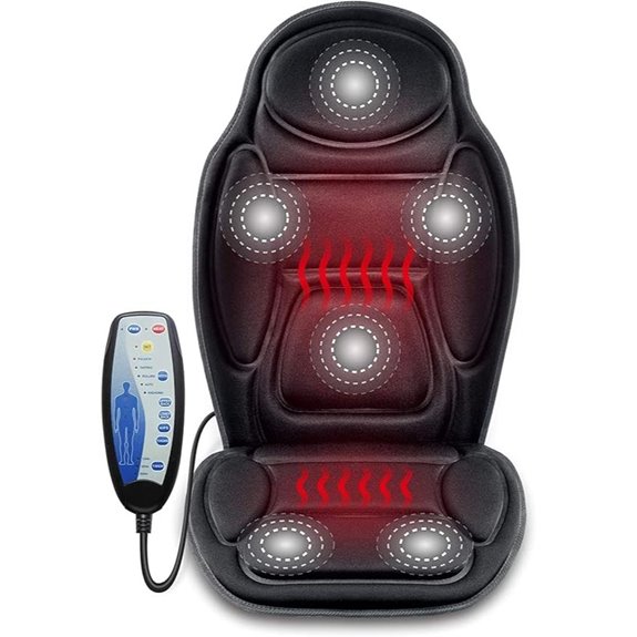 Snailax Massage Seat Cushion with Heat and Vibration