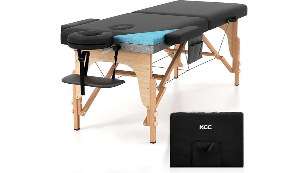 memory foam massage table