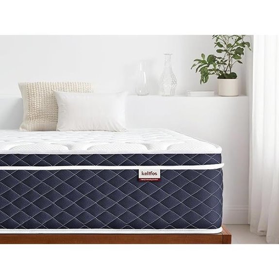 Queen Hybrid Mattress with Memory Foam and Pocket Coils
