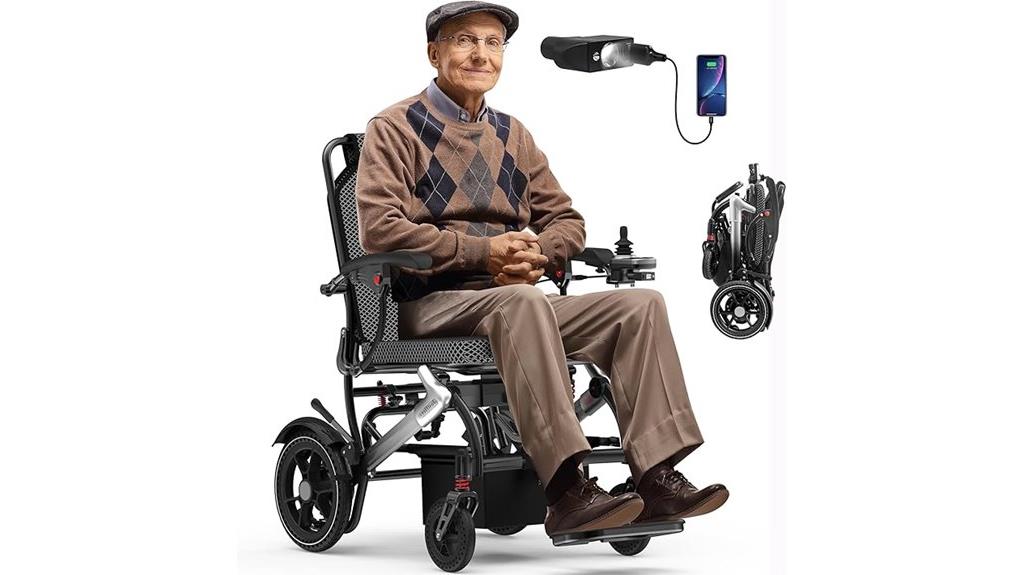 motorized foldable adult wheelchairs