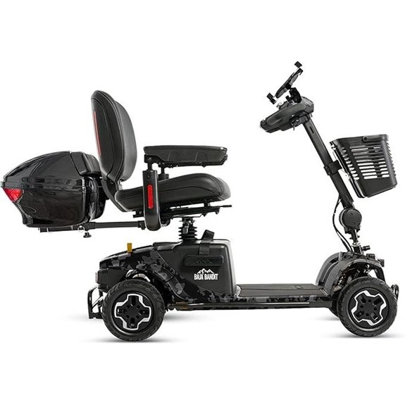 Pride Baja Bandit 4-Wheel Off-Road Scooter with Battery