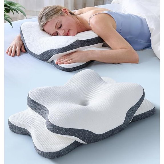 5X Neck Pain Relief Pillow for Side Sleepers