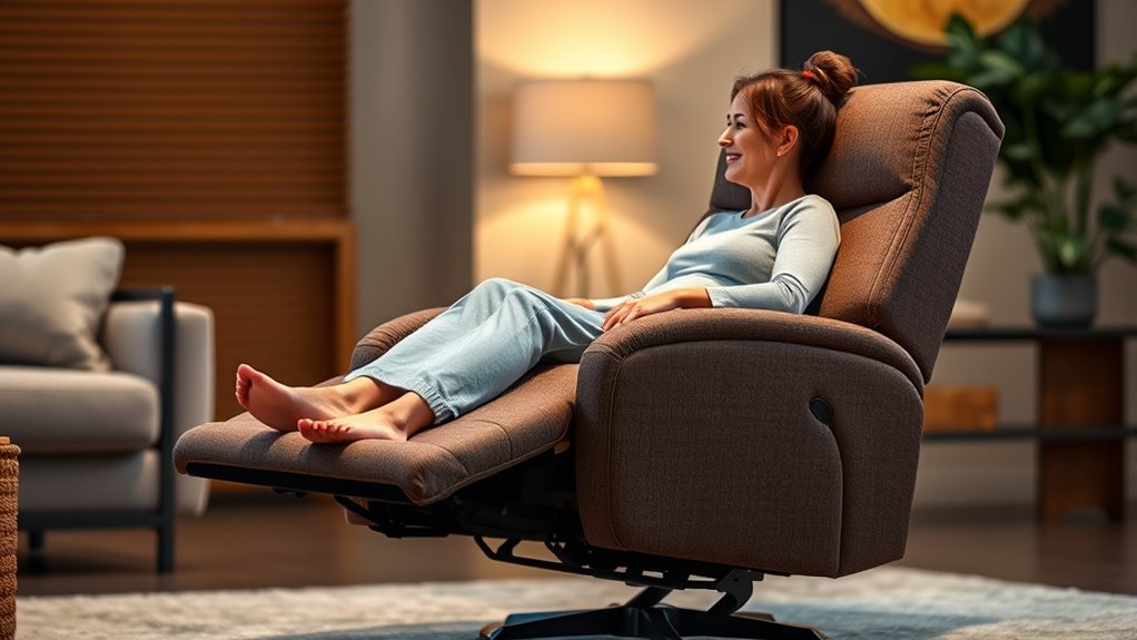 petite recliner safety features