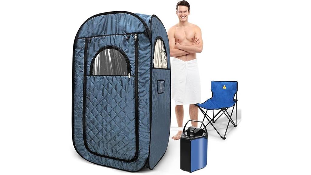 portable home sauna features