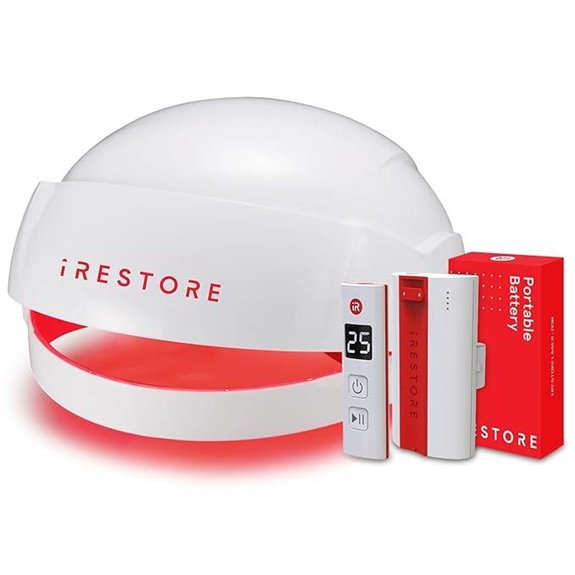 iRestore Laser Hair Growth System with Battery Pack