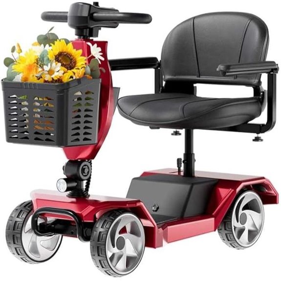 Foldable Electric Mobility Scooter for Seniors