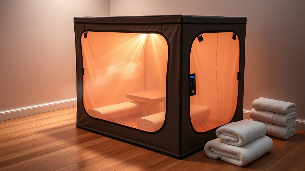 portable steam sauna considerations