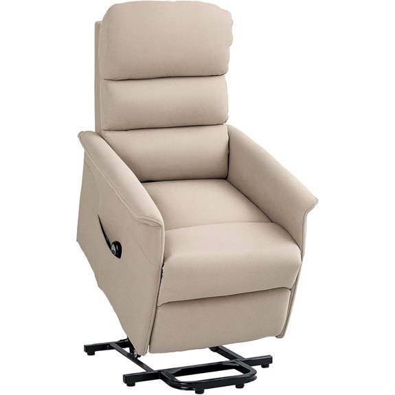HOMCOM Power Lift Recliner Chair with Remote