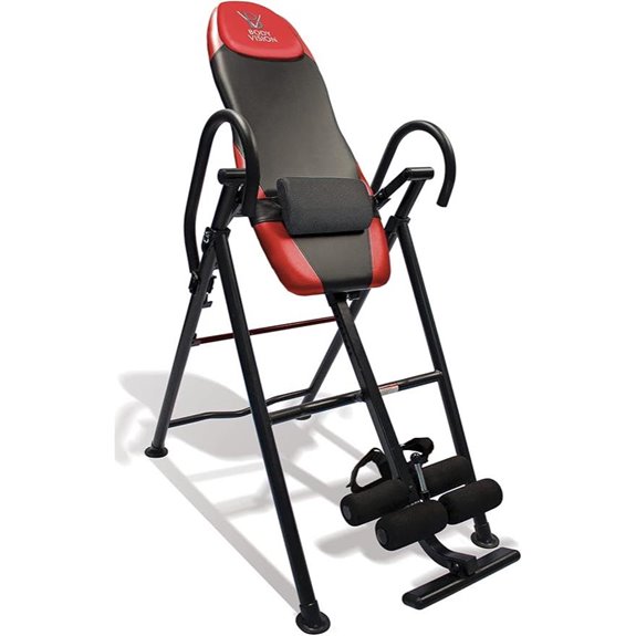 premium inversion table features