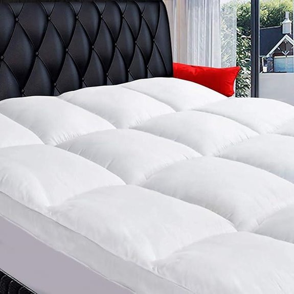 COONP Queen Mattress Topper with Deep Pocket