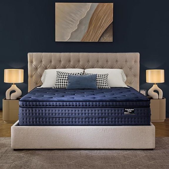 Suiforlun Queen Gel Memory Foam Hybrid Mattress