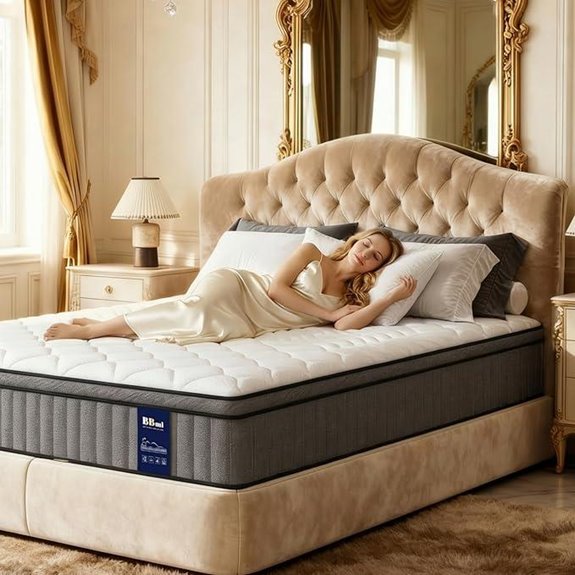 BBMI Queen Mattress in a Box with Lumbar Support