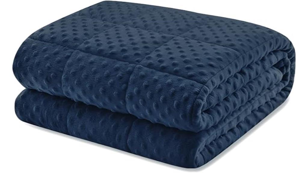 queen sized 20lb weighted blanket