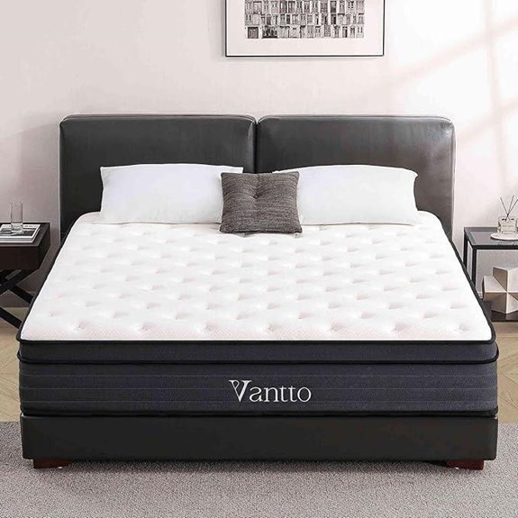 Queen Size Hybrid Memory Foam Mattress in a Box