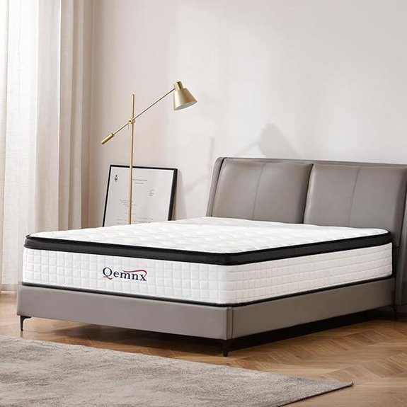 12-Inch Queen Mattress with Pressure Relief and Edge Support
