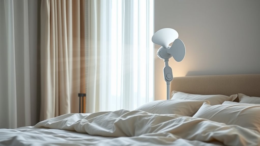 quiet adjustable sleep fan