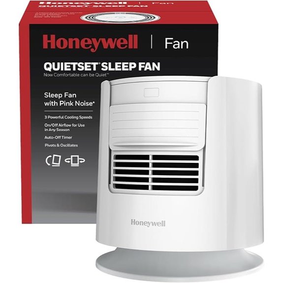 Honeywell QuietSet Sleep Fan with Pink Noise