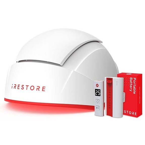 iRestore Laser Hair Growth Cap with Rechargeable Battery