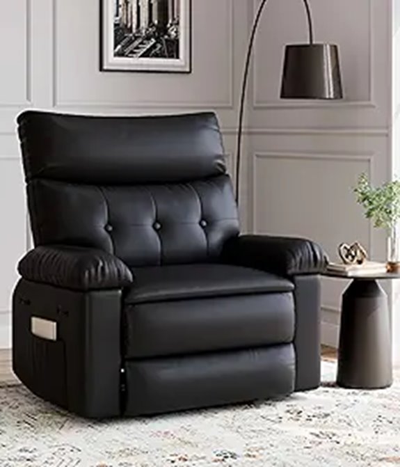 GarveeHome Wide Recliner Chair with Heat & Massage