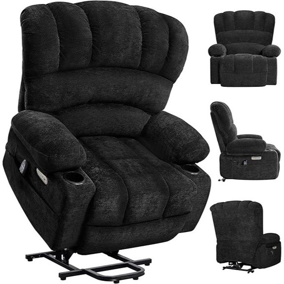 DURASPACE Power Lift Recliner with Massage and Heat