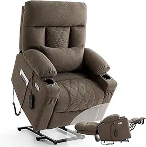Power Lift Recliner with Massage Heating Zero Gravity