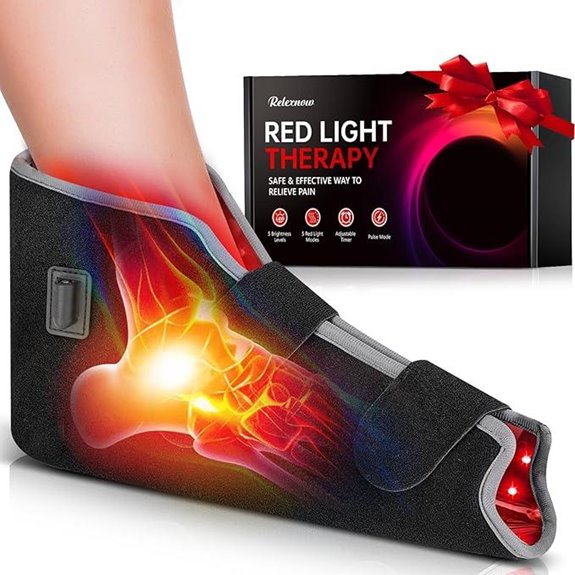 Red Light Foot Therapy Wrap with Timer and Chips