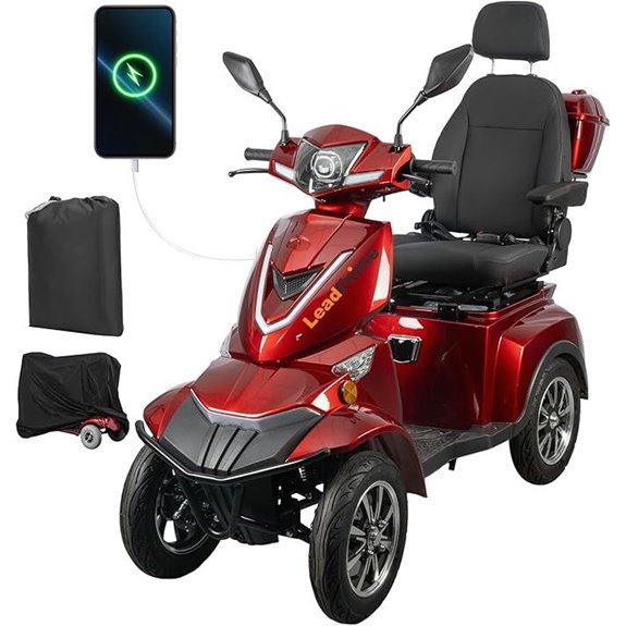 Heavy Duty Electric Mobility Scooter for Adults