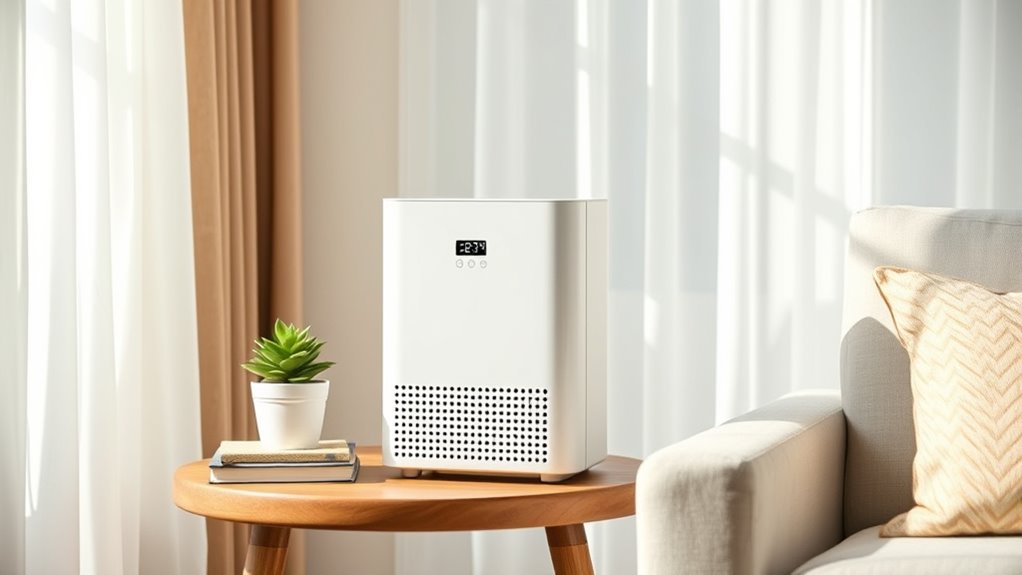 room size filters noise