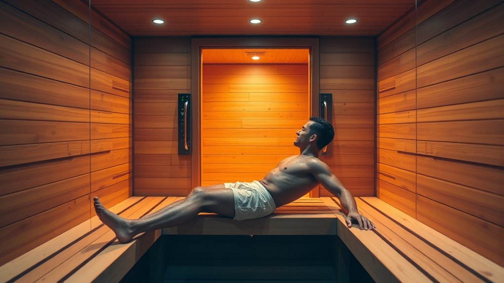 sauna features for recovery