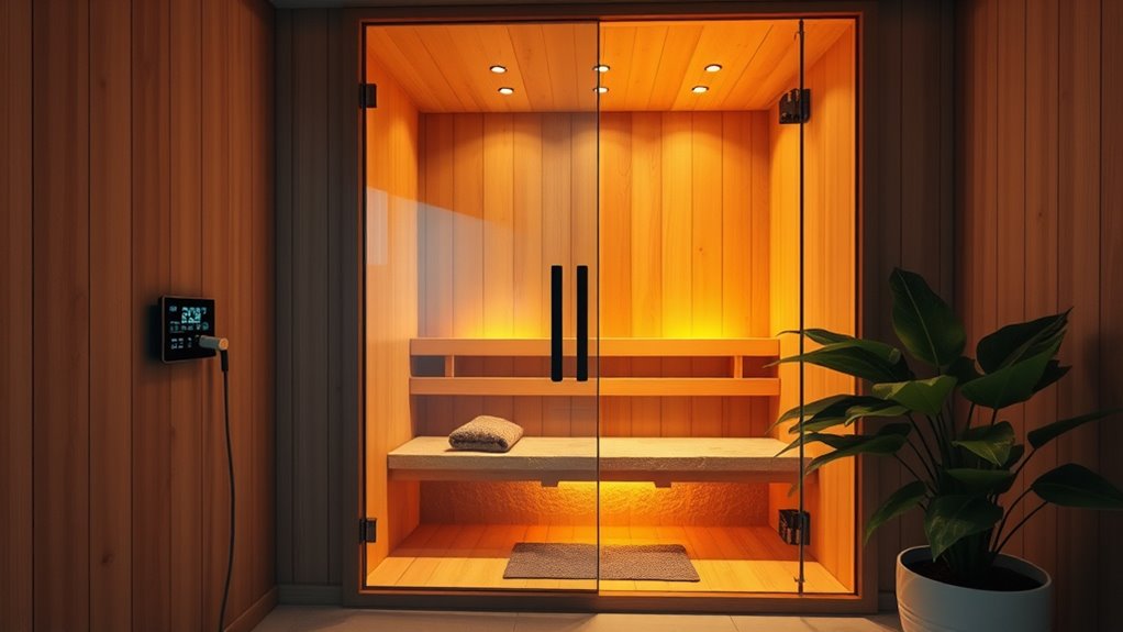 sauna features for weight loss