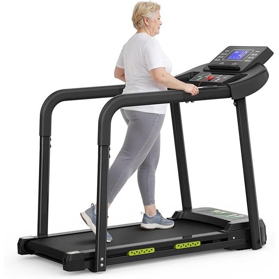 Senior Treadmill with Heart Rate & App Control