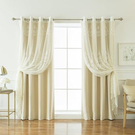 uMIXm Sheer & Blackout Curtain Set 52