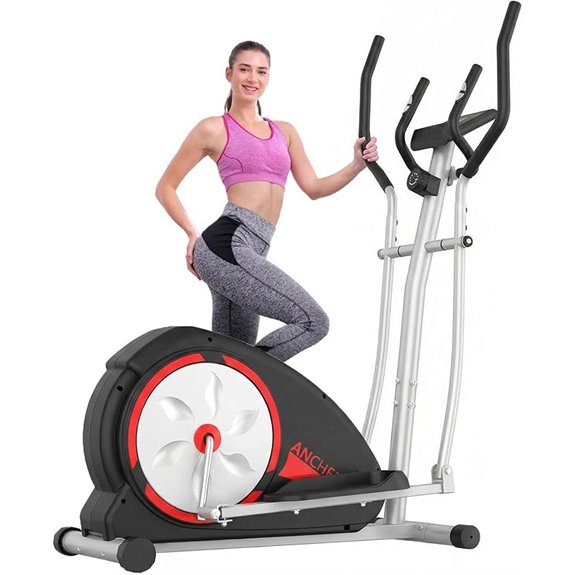 ANHEER Elliptical Trainer for Home Gym Ultra-Silent