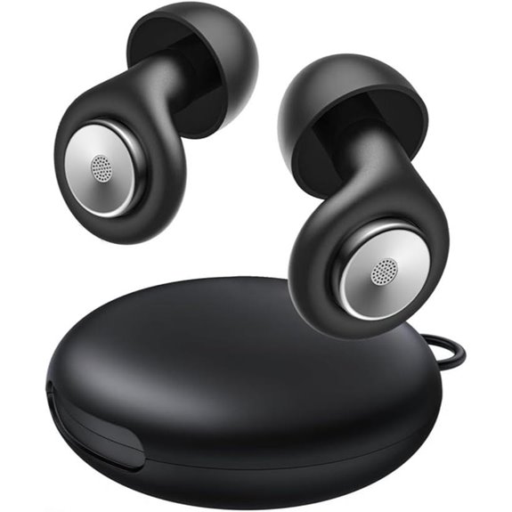 Noise Cancelling Silicone Ear Plugs with Travel Case