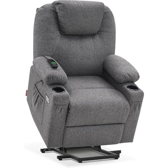 MCombo Small Power Lift Recliner with Heat & Massage