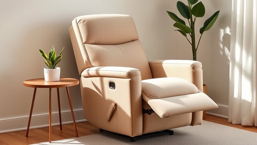 small space recliner considerations