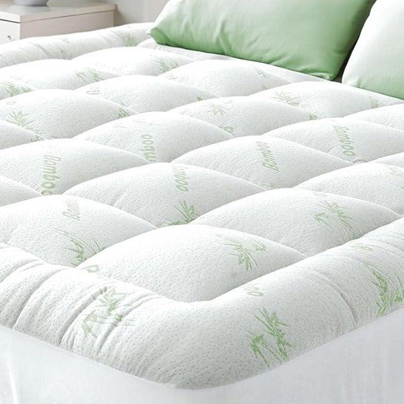 Ultra Soft Bamboo Twin XL Mattress Topper