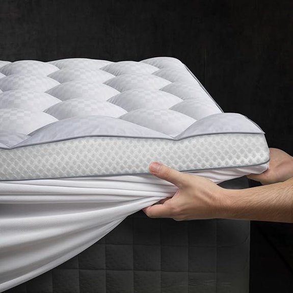 Ultra-Fluffy Memory Foam King Mattress Topper