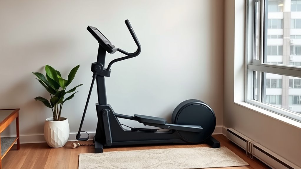 space saving apartment ellipticals